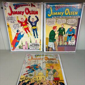 Superman's Pal Jimmy Olsen #79 #69 #67 DC Comics Comic Book Magazine Bundle Lot